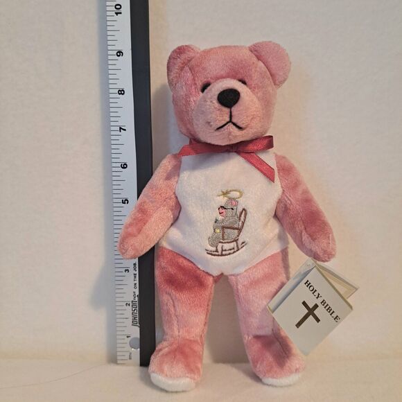 HolyBears From The Heart Series God Bless Grandma Bear Beanie Plush Toy 2000 - Picture 12 of 12